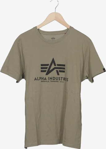 ALPHA INDUSTRIES Shirt in L in Green: front