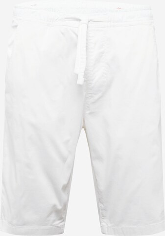 s.Oliver Pants 'Bermuda' in White: front