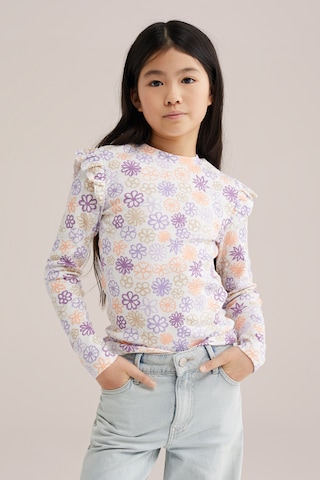 WE Fashion Shirt 'Meisjes' in Mixed colours: front