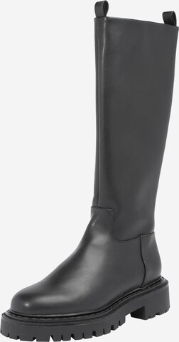 Bottes Monki en noir : devant