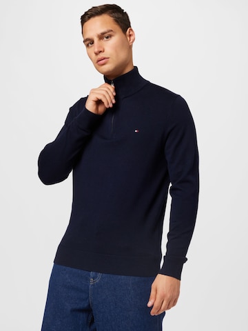 TOMMY HILFIGER Trui in Blauw: voorkant