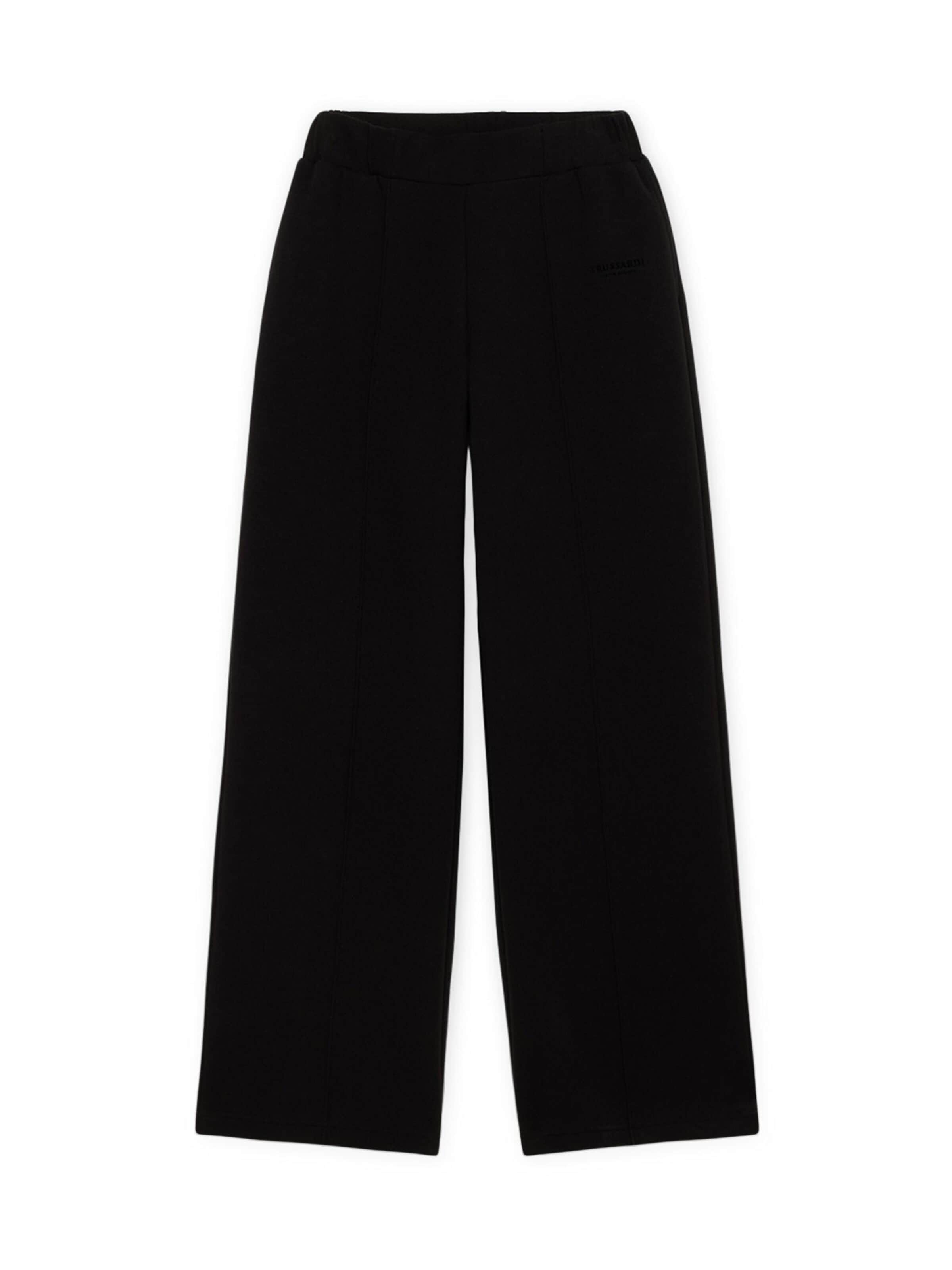 Trussardi Pantalon en 34/Regular en noir, Vue avec produit