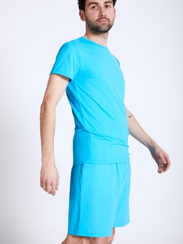 SPORTKIND Performance shirt 'Crew Neck' in Blue