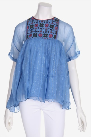 Manoush Bluse S in Blau: predná strana