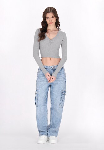 MYMO Sweater 'Comfy' in Grey