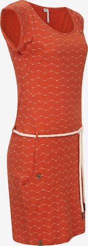 Ragwear Zomerjurk 'Tag Zig Zag' in Rood