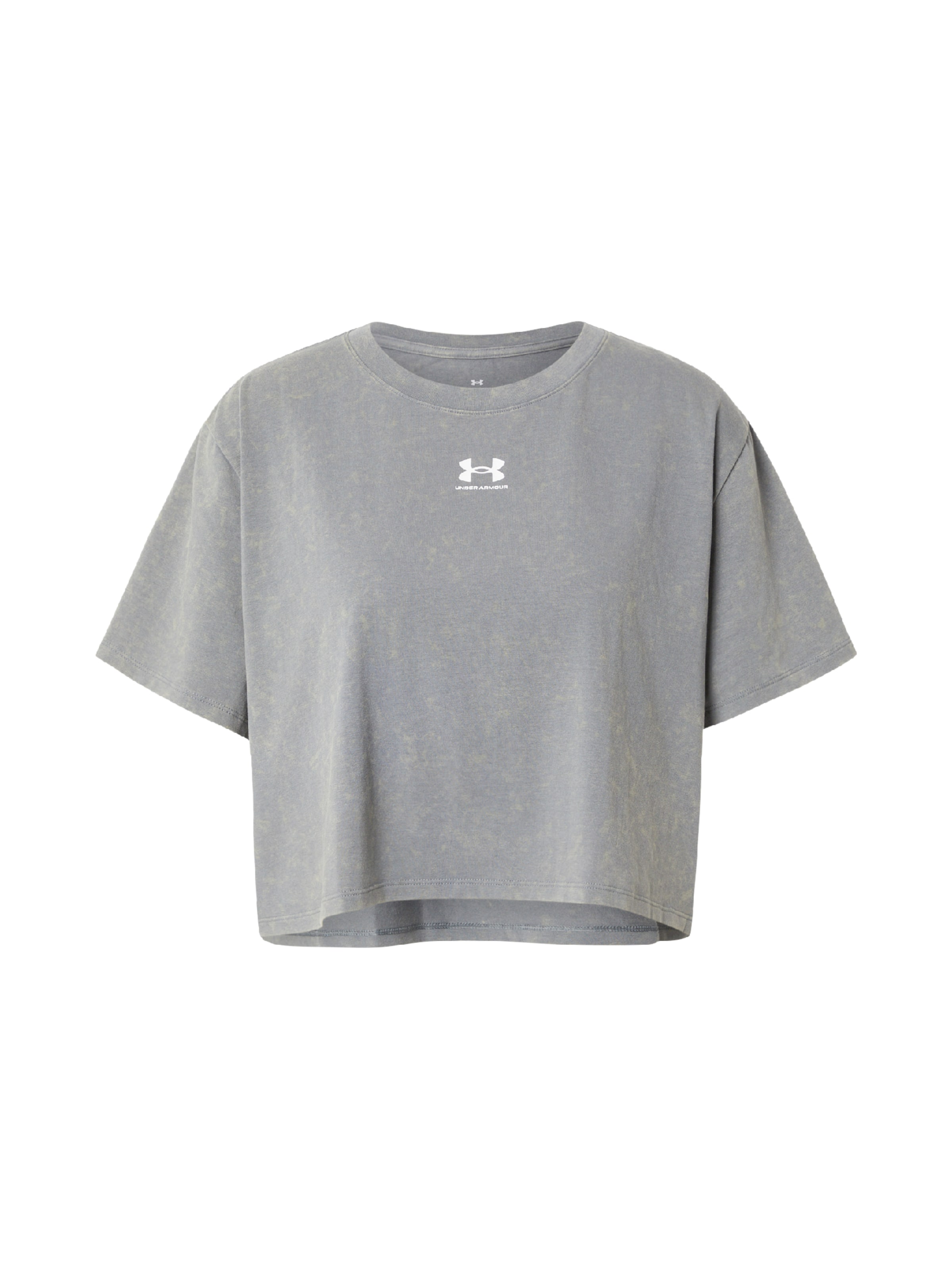 UNDER ARMOUR Funkčné tričko 'Rival' - Sivá: predná strana