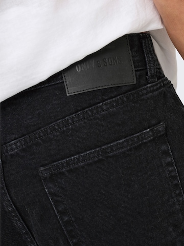 Regular Jean 'ONSFade' Only & Sons en noir