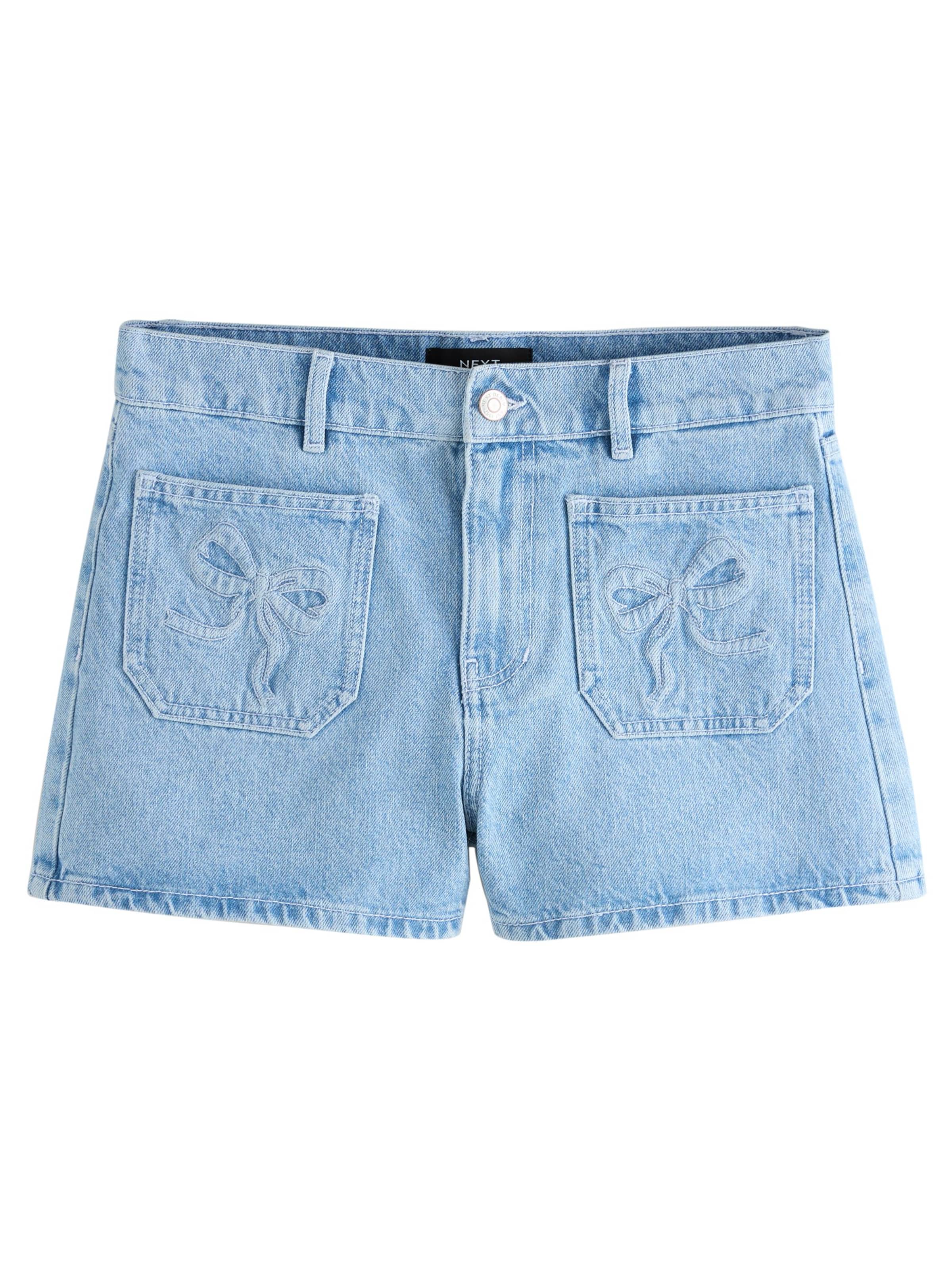 Next Shorts in blue denim, Produktansicht