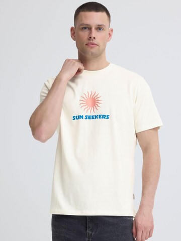 BLEND - Camiseta ' BHKarter ' en blanco: frente