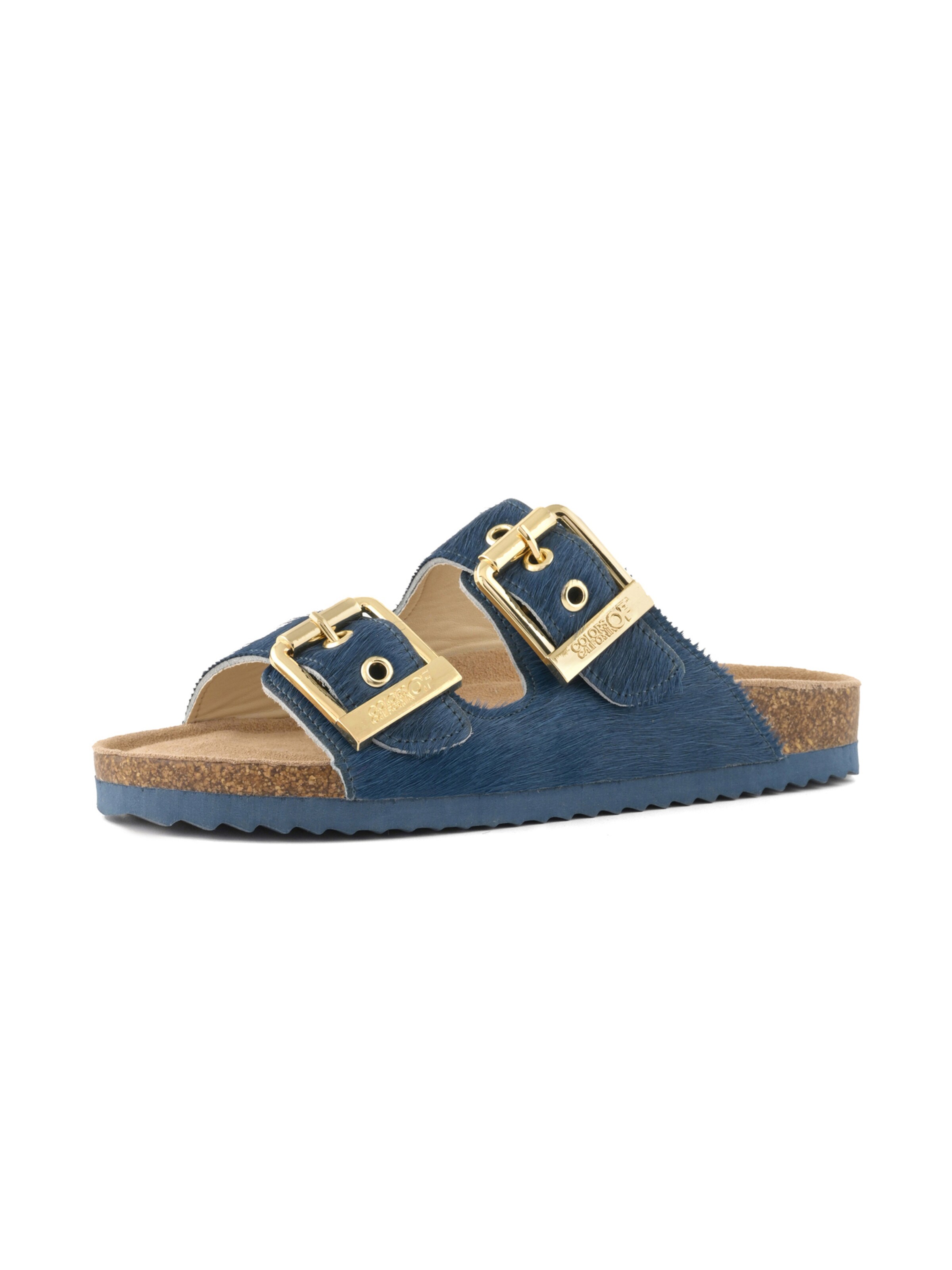 COLORS OF CALIFORNIA Mule in Blue: front