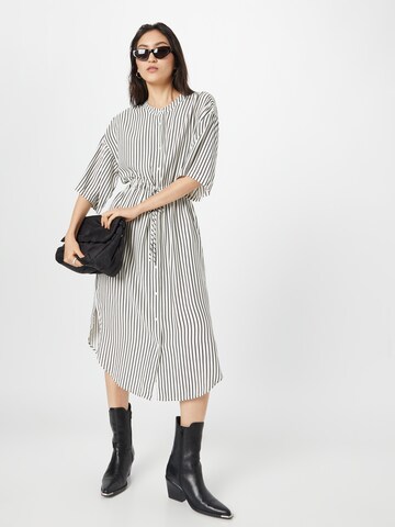 Kaffe Shirt dress 'Molly' in White