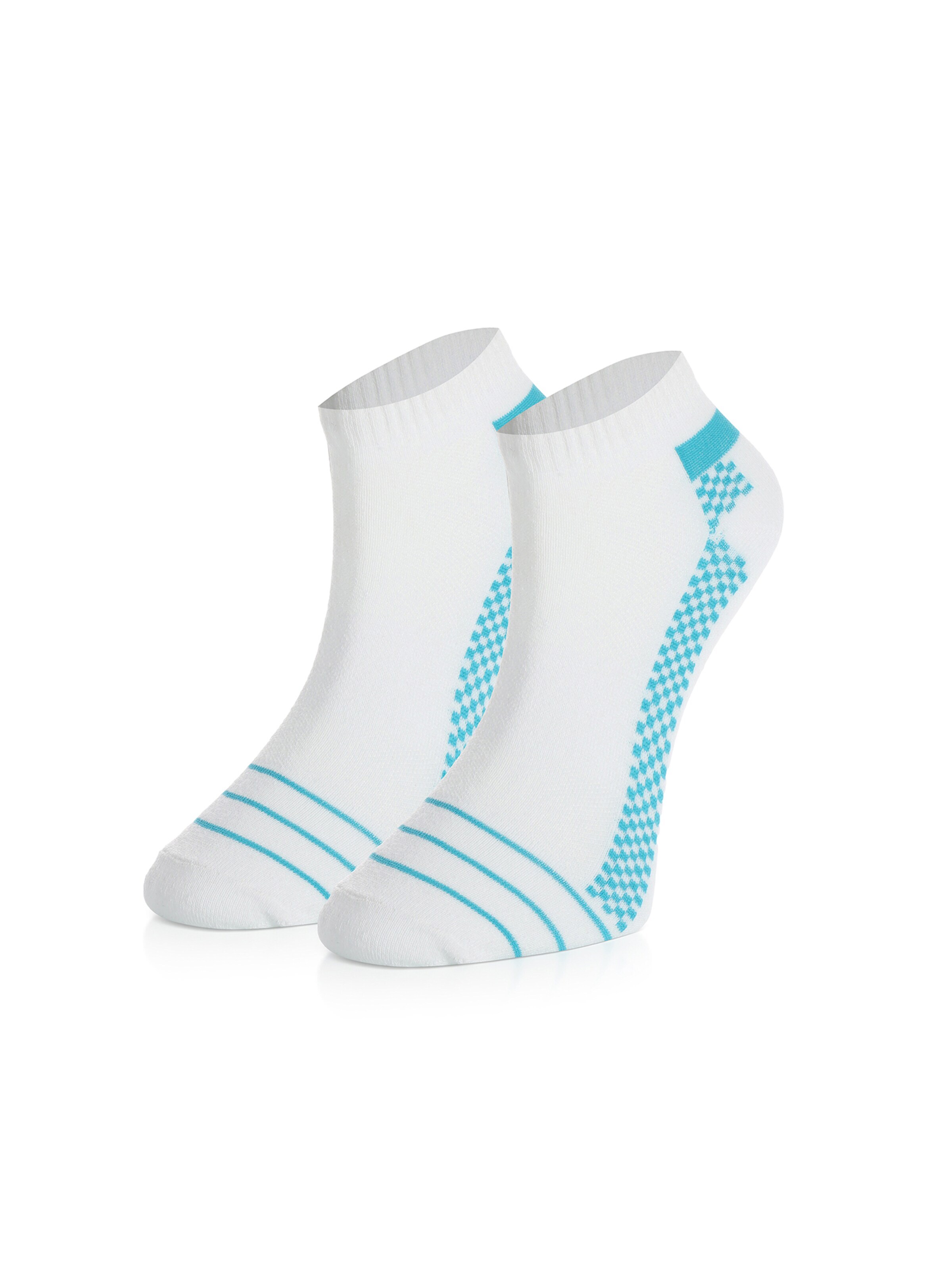 Chaussure basse 'Sport' Crea Socks en blanc