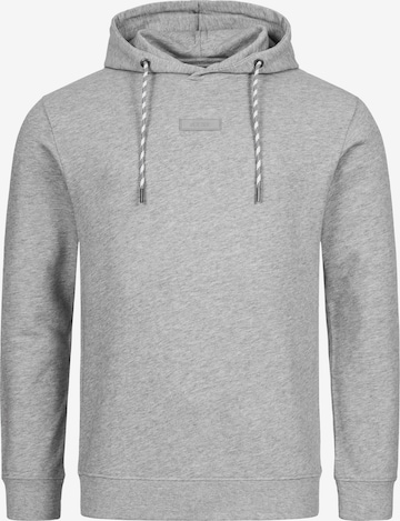INDICODE JEANS Sweatshirt 'Bentley' in Grey: front