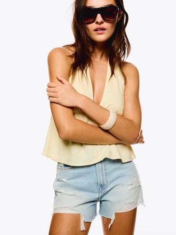 Bershka regular Jeans i blå: forside