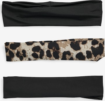 PIECES Hiuskoru 'PCANNE' värissä musta: etupuoli