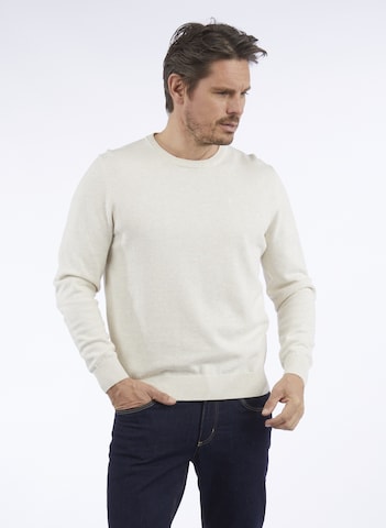 HECHTER PARIS Sweater in Beige: front