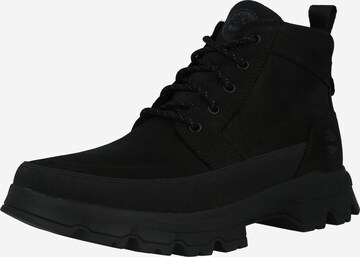 TIMBERLAND Lace-Up Boots in Black: front