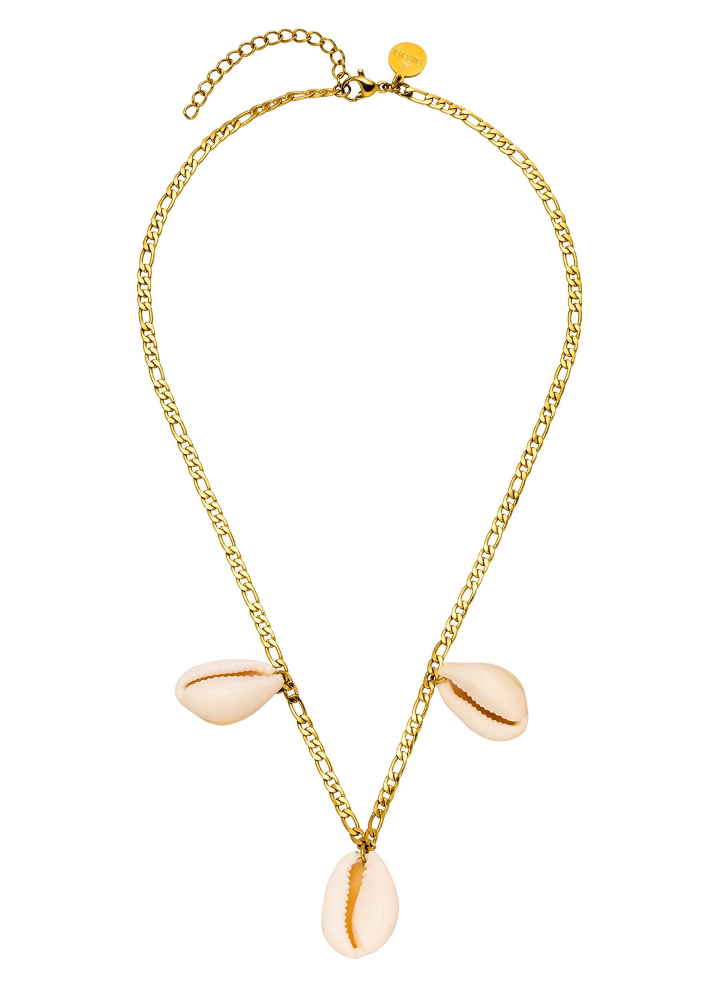PURELEI Kette 'Seashell' in Gold: Vorderseite
