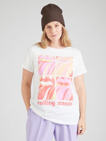 ONLY Carmakoma Shirt 'CARROLL' in White: front