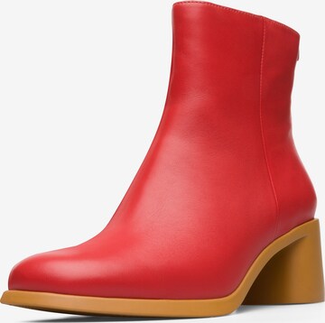 CAMPER Ankle Boots 'Meda' in Red: front