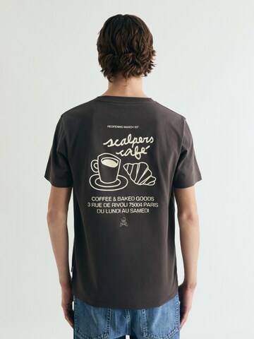 Scalpers T-Shirt in Braun