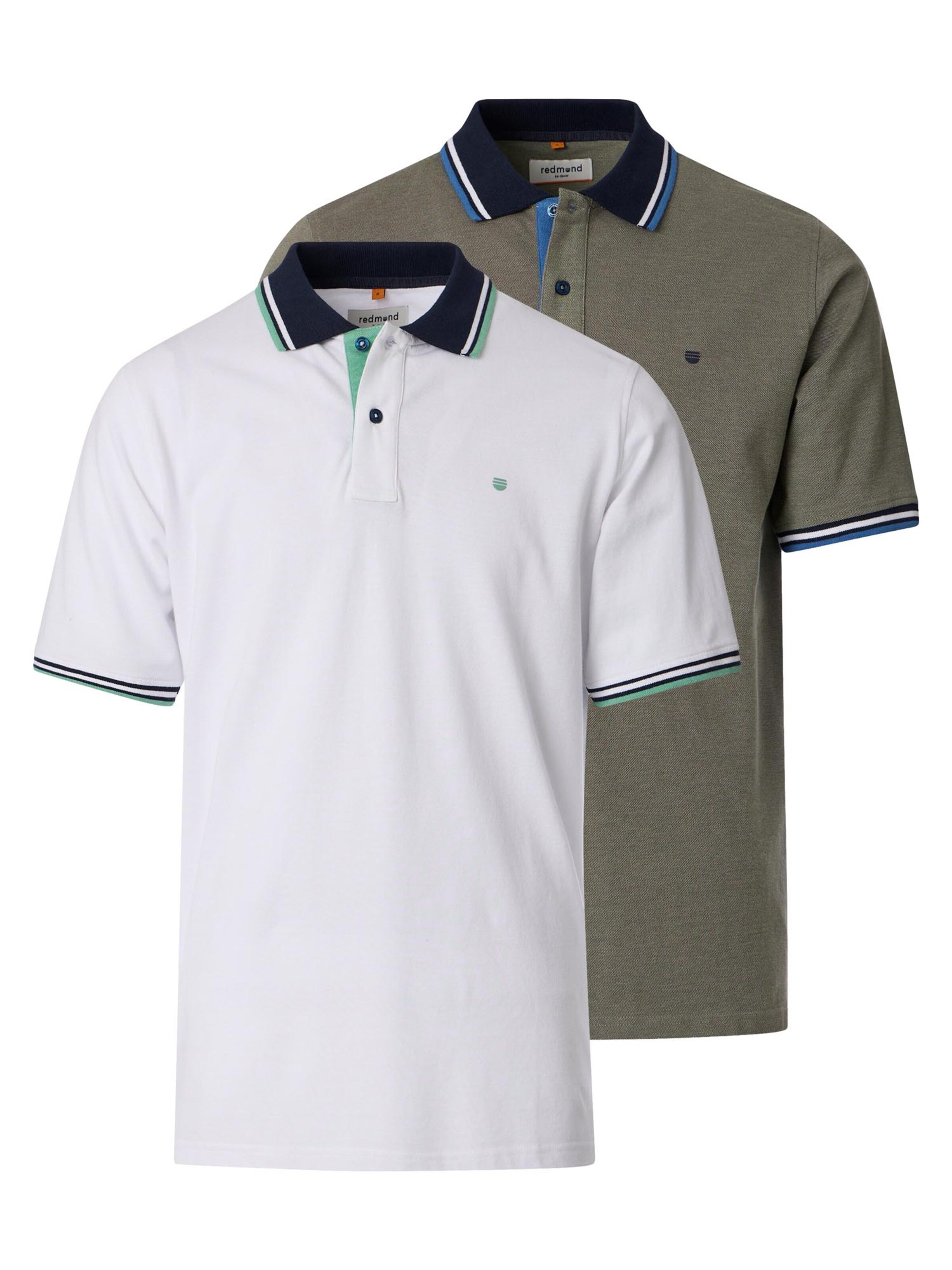 redmond Shirt 'Basic' in Green: front