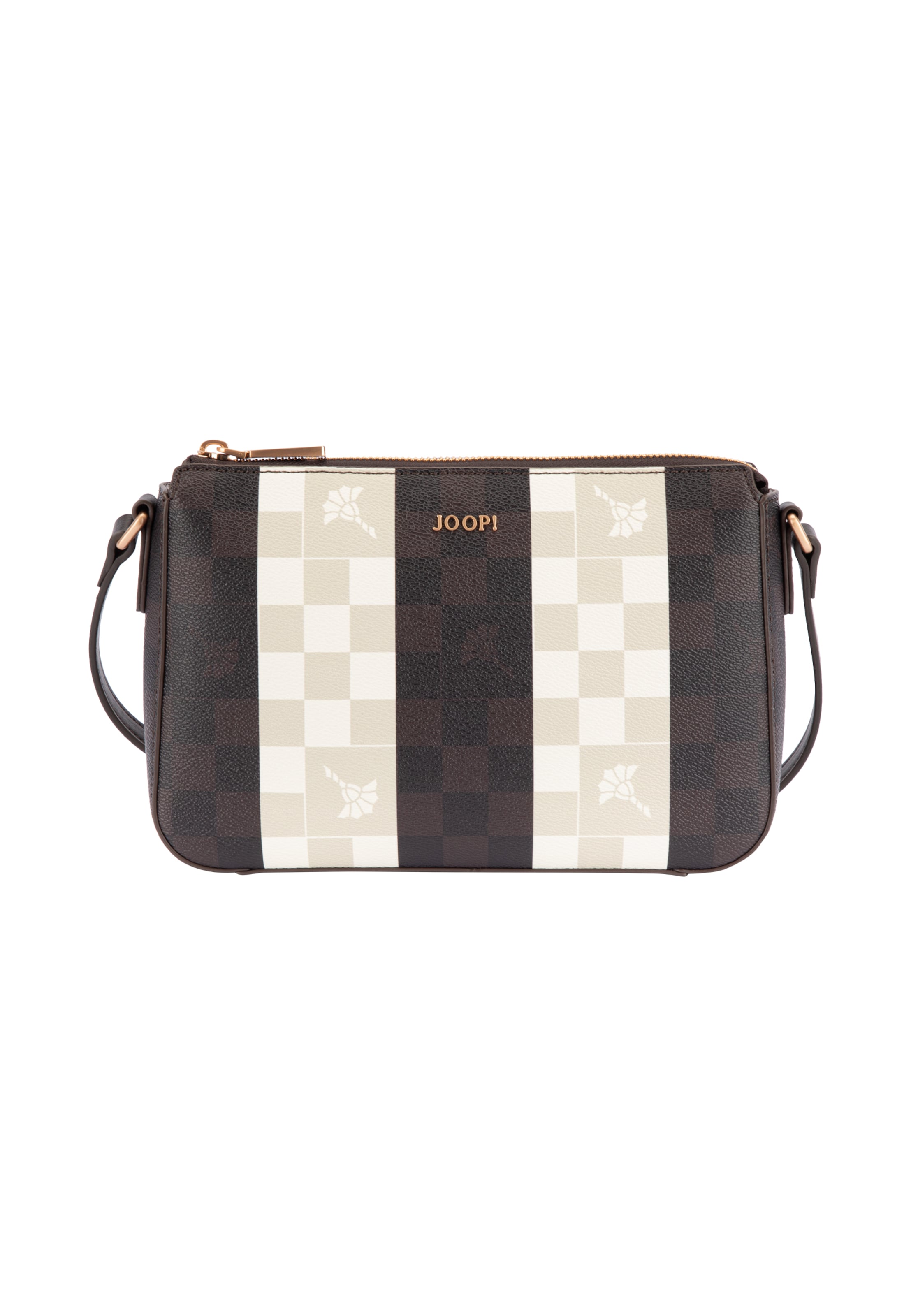 JOOP! - Bolso de hombro 'Piazza Rigato Jasmina' en marrón: frente