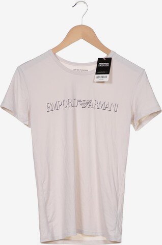 Emporio Armani T-Shirt S in Weiß: predná strana