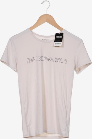 Emporio Armani T-Shirt S in Weiß: predná strana