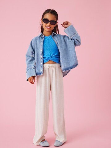 Regular fit Camicia da donna 'KOGGRACE' di ONLY GIRLS in blu: frontale