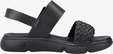 Rieker Sandals in Black