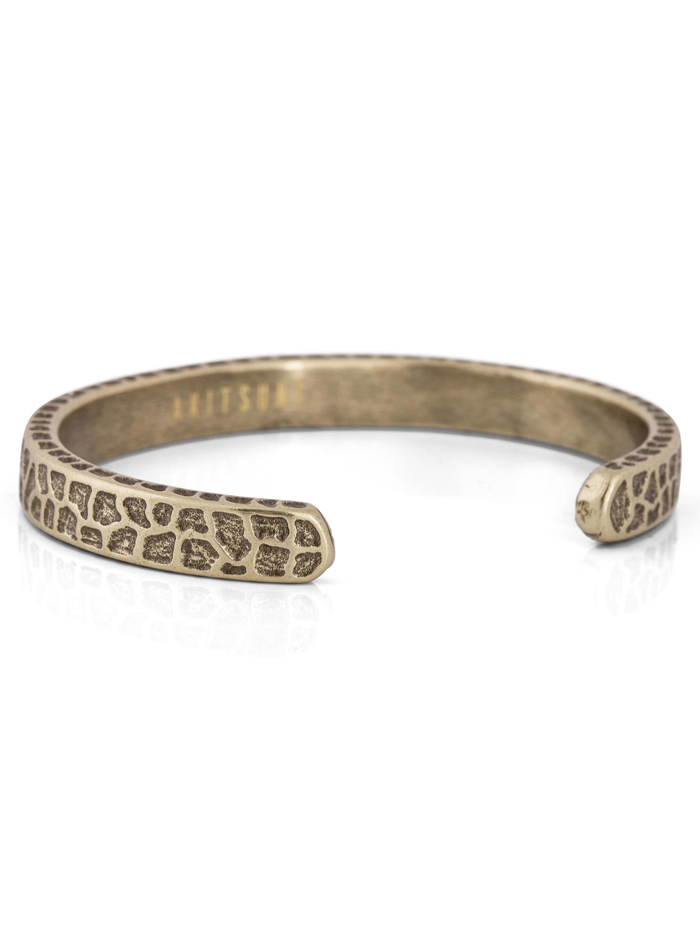 Akitsune Armband 'Terra'‌‌‌‌‌‌ in Braun