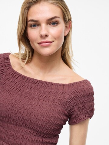 VILA Dress 'VIRita' in Brown