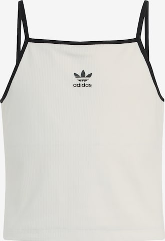 ADIDAS ORIGINALS Top in Wit: voorkant