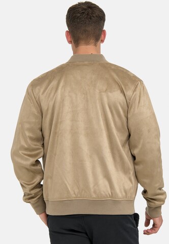 INDICODE JEANS Between-Season Jacket 'Abbott' in Beige