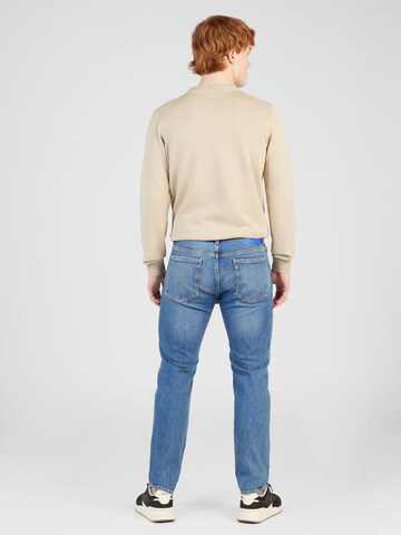 HUGO Regular Jeans 'Ash' in Blau