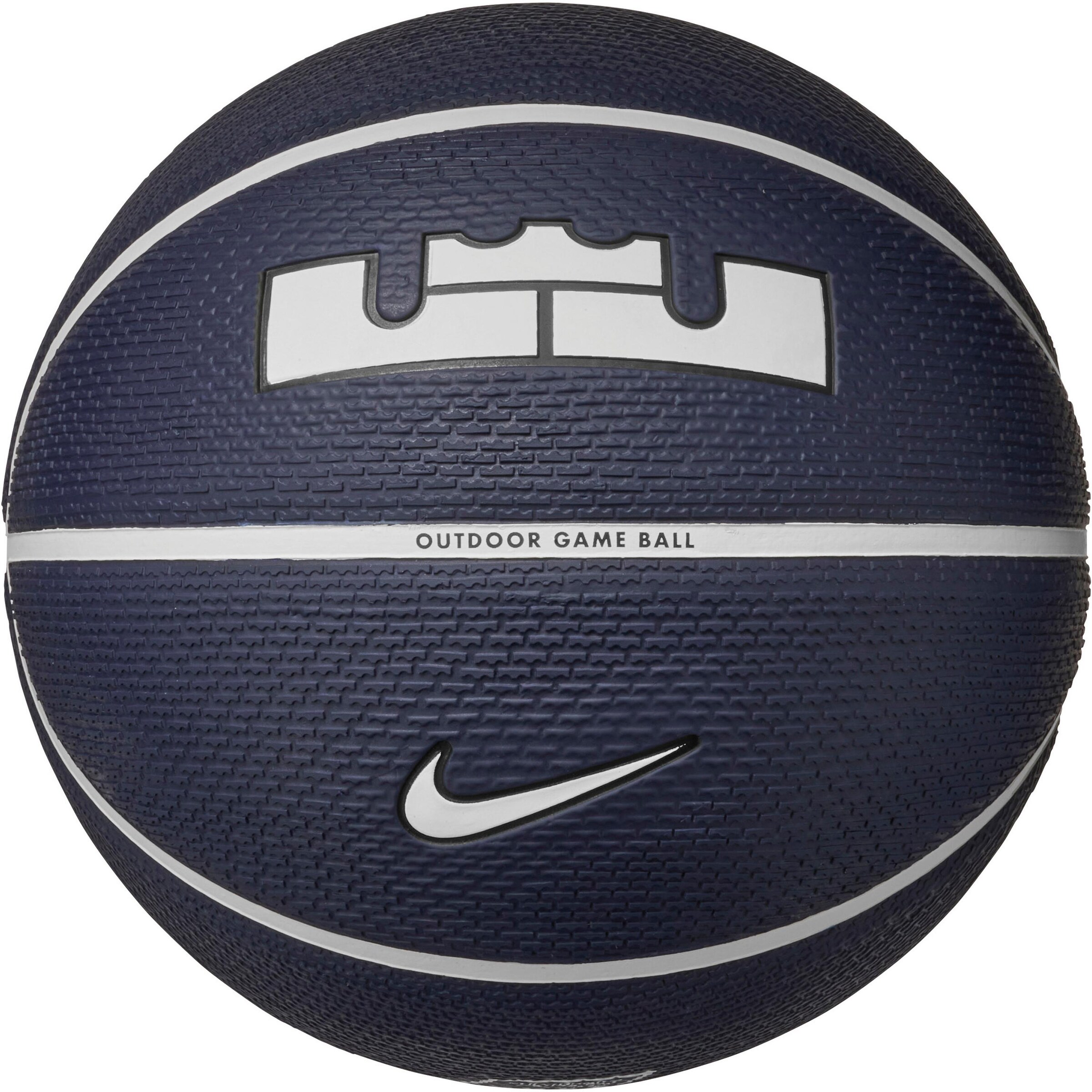 NIKE Ball 'Playground 8P L James Deflated' in Blau