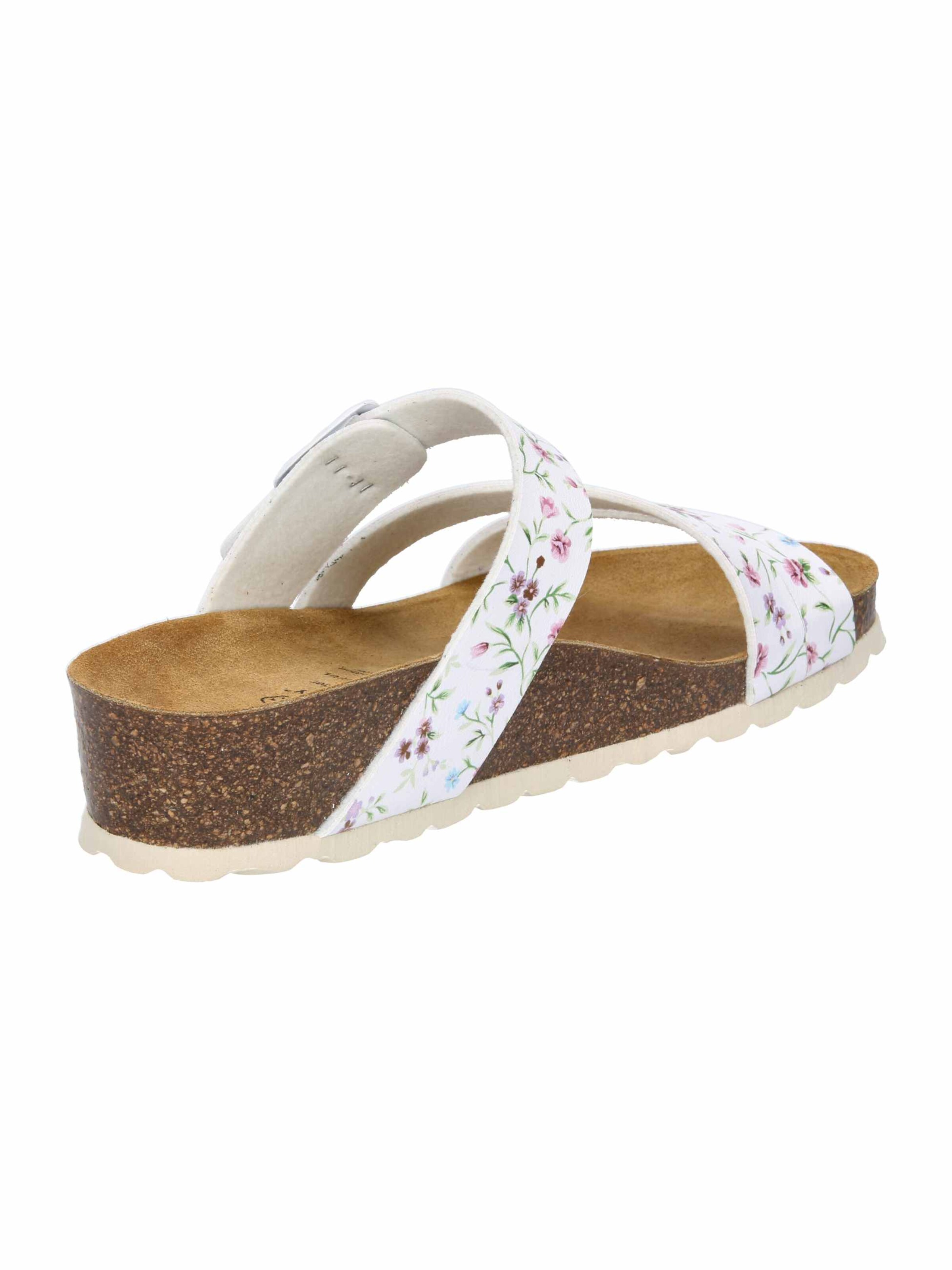 LICO Mule 'Natural Glitter' in White