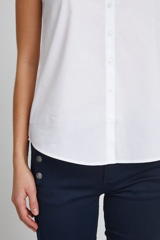 Fransa Blouse in White