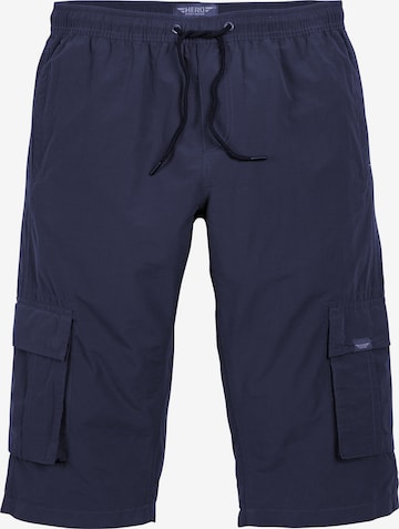 Hero Cargohose 'William' in Blau: Vorderseite