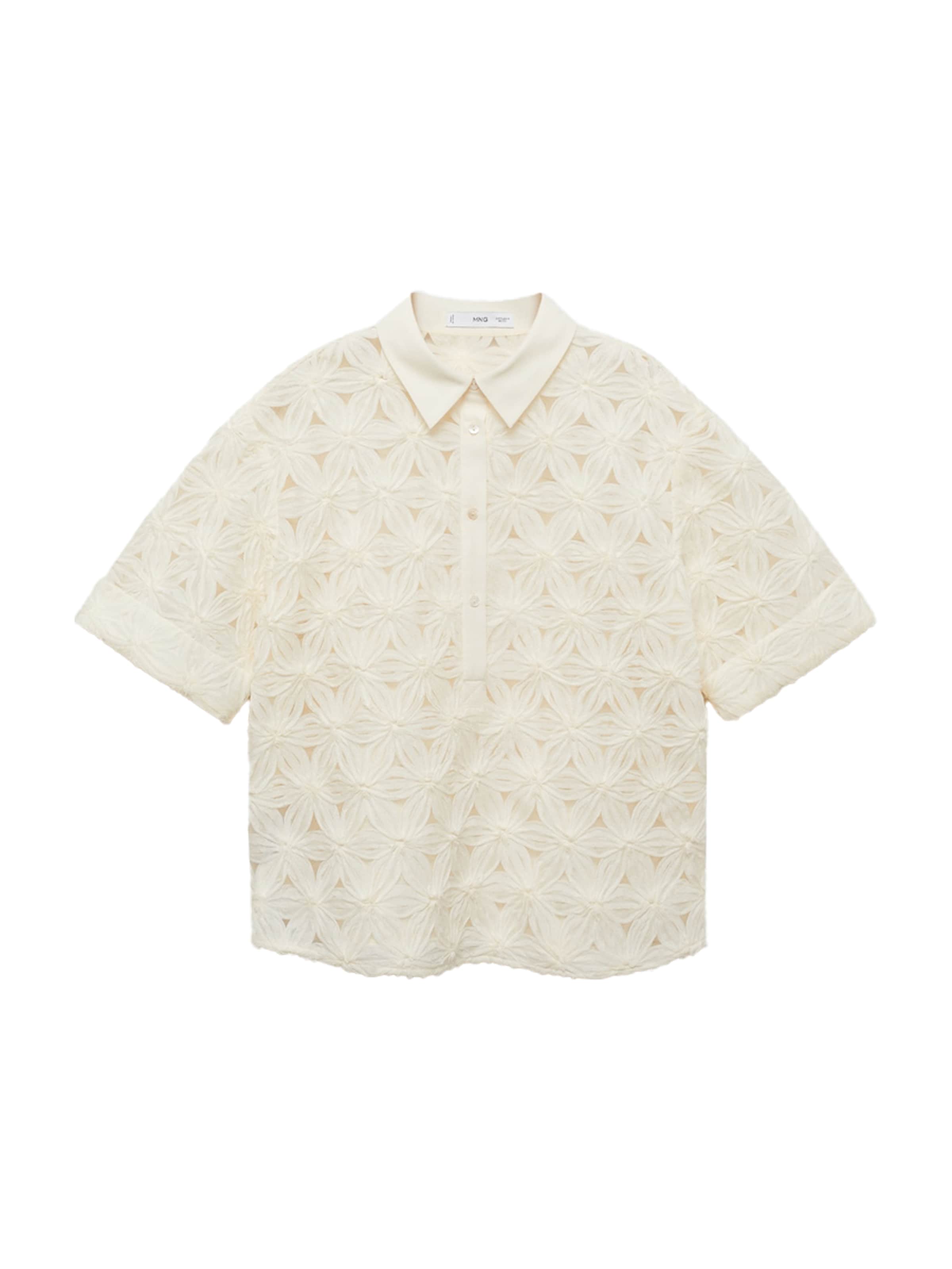 MANGO Pusero 'Daisy' värissä beige: etupuoli