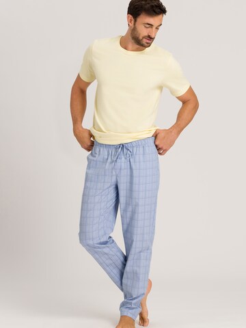 Hanro Pyjamahose in Blau