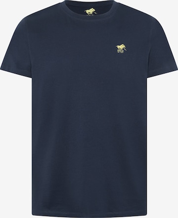 Polo Sylt Shirt in Blue: front