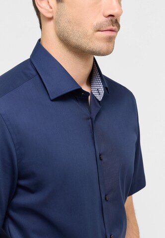 ETERNA Slim fit Overhemd in Blauw