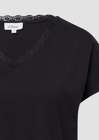 T-shirt s.Oliver en noir
