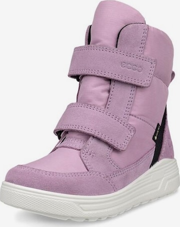 ECCO Snowboots 'Urban Snowboarder' in Lila: voorkant