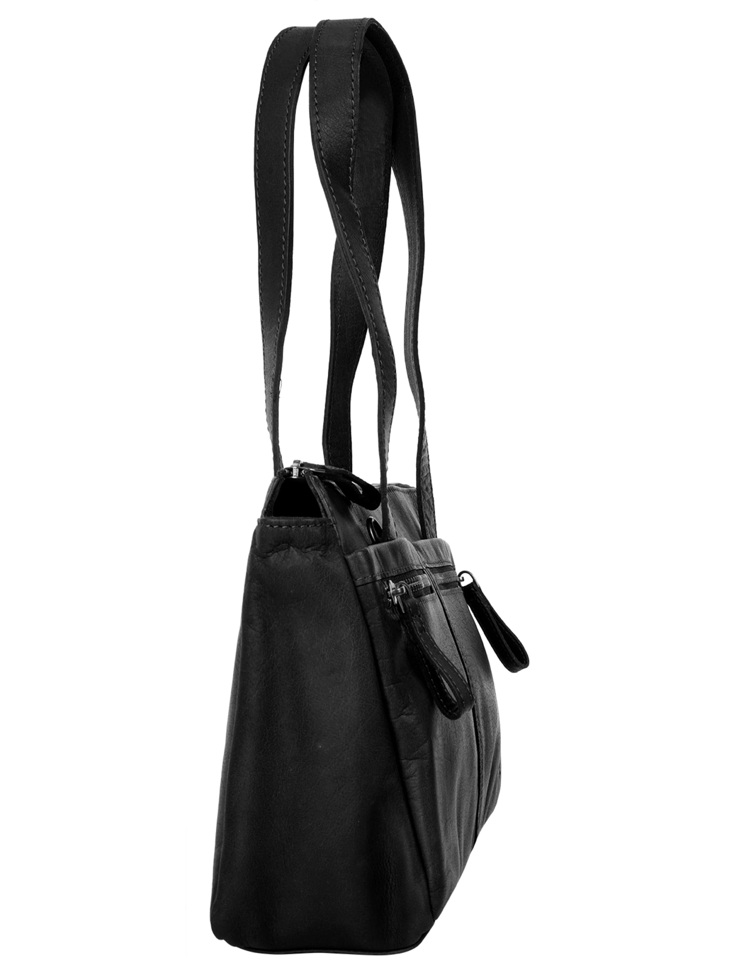 SANSIBAR Handtasche‌‌‌‌‌‌‌‌‌ in Schwarz