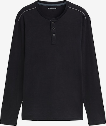 TOM TAILOR Shirt in Schwarz: Vorderseite