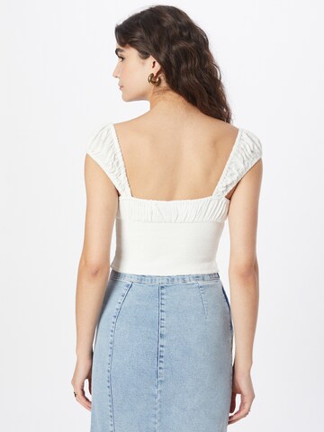 Chemisier BDG Urban Outfitters en blanc